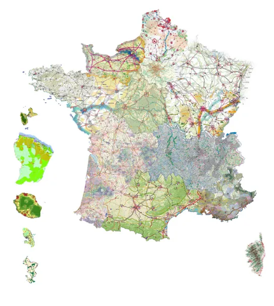 Mosaïque des schémas régionaux